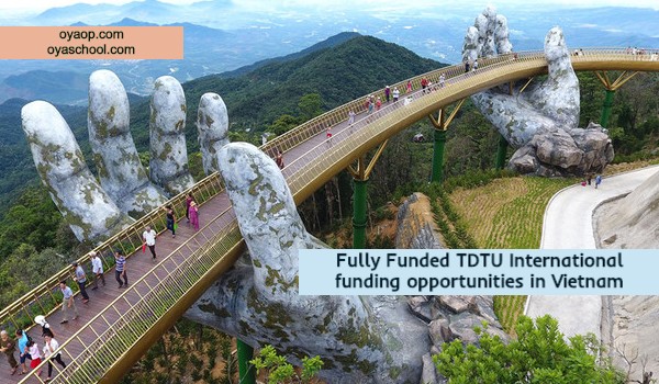 Fully Funded TDTU International funding opportunities in Vietnam