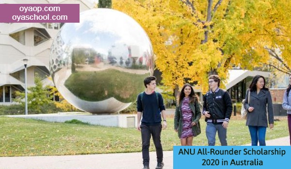 ANU All-Rounder Scholarship 2020