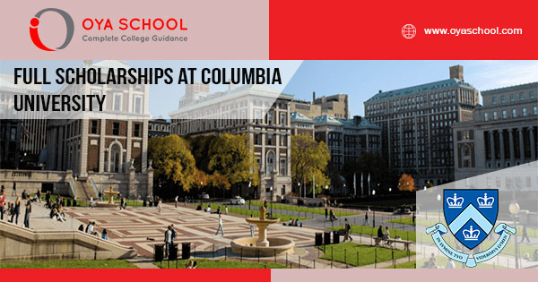 Full Scholarships at Columbia University