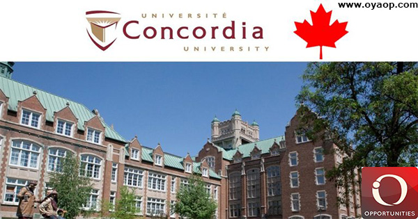 Study and Live For Free with Presidential Scholarship at Concordia University in Canada 2022