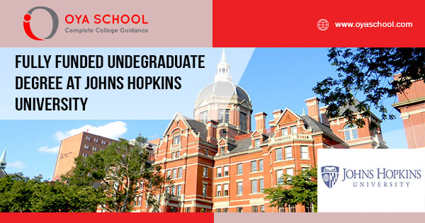 Fully Funded Undergraduate Degree at Johns Hopkins University