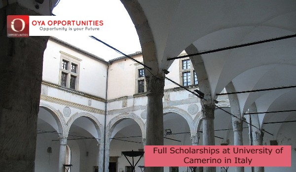 Full Scholarships at University of Camerino in Italy