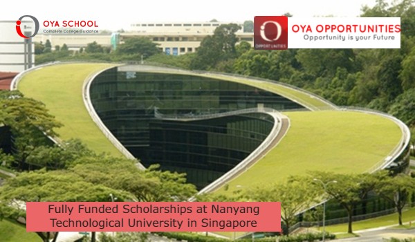 Fully Funded Scholarships at Nanyang Technological University in Singapore