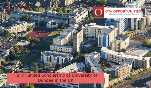 Fully Funded Scholarship at University of Dundee in the UK