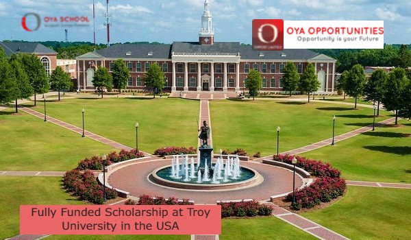 Fully Funded Scholarship at Troy University in the USA