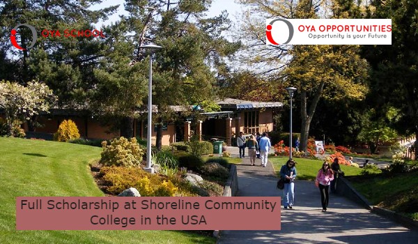 Full Scholarship at Shoreline Community College in the USA